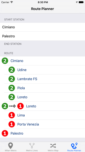 Milan iMetro(圖2)-速報App