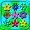 Fun Learning Flower Shapes Sorting game for kids