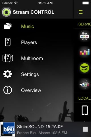 Cabasse StreamCONTROL screenshot 2