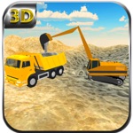 Sand Transporter Truck  Excavator Simulator