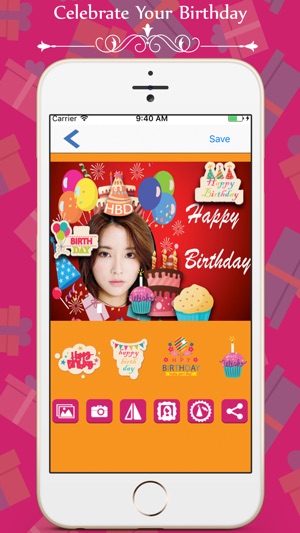 Birthday Photo Frames app(圖5)-速報App