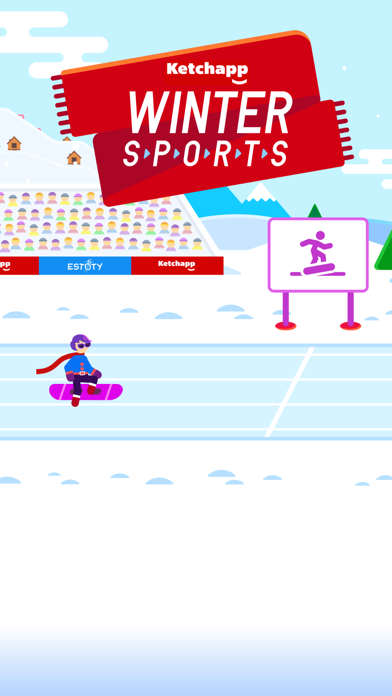 Ketchapp Winter Sports Screenshot 1