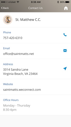 Saint Matthew C C Virginia Beach(圖2)-速報App
