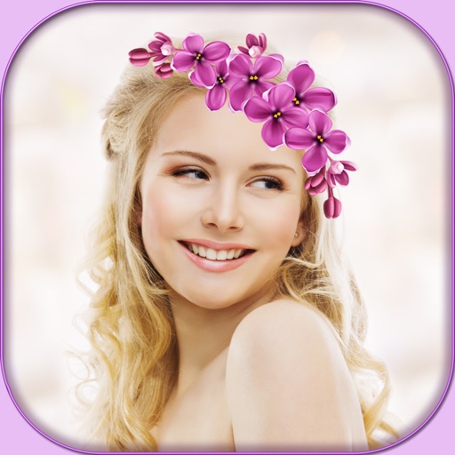 Flower Crown Mania – Snap Photo Filter Icon