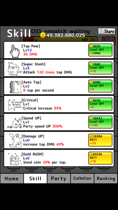 How to cancel & delete Tap cat RPG. Simple emoji cat idle game. from iphone & ipad 3