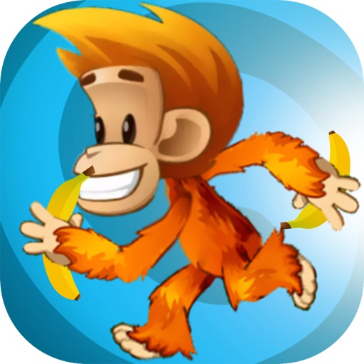 gorilla runner - endless jungle Waterfall iOS App