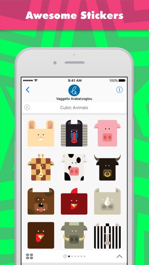 Cubic Animals stickers by Carterson(圖1)-速報App