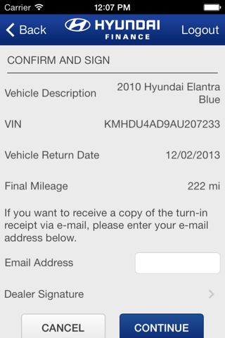 Hyundai Motor Finance Dealer GroundScan screenshot 3