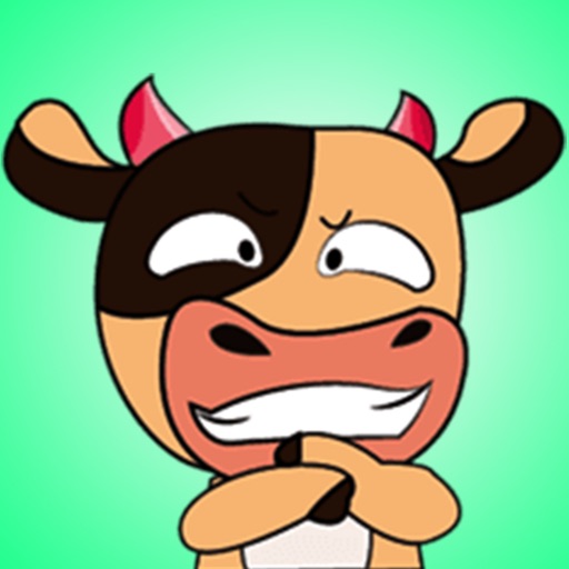 Best Cow Emoji by Dauletkhan Sultangazy