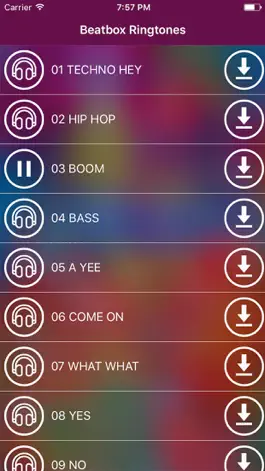 Game screenshot Beatbox Ringtones – Best Vocal Drums & Percussion apk