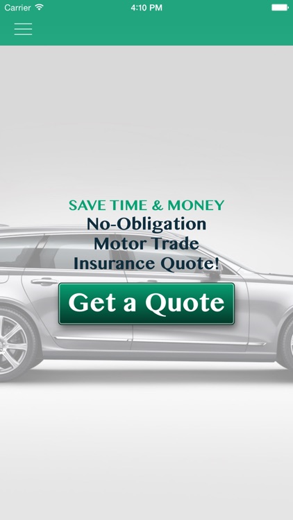 Quote Motor Trade Insurance UK