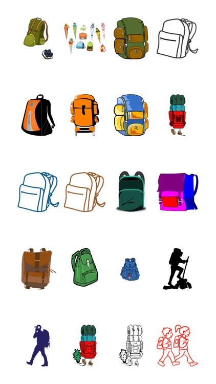 Backpacks Sticker Pack