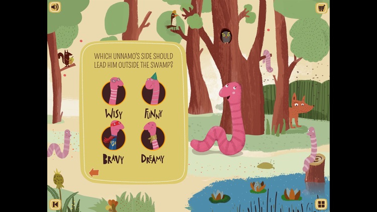 Unnamo the Earthworm LITE: interactive tale