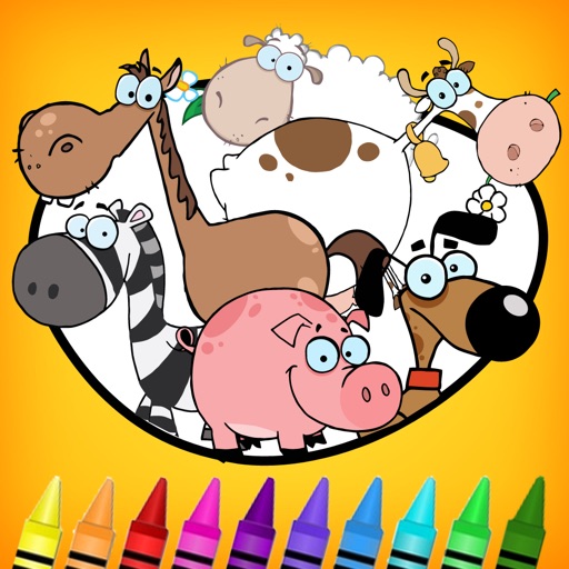 Animals Colorbook iOS App