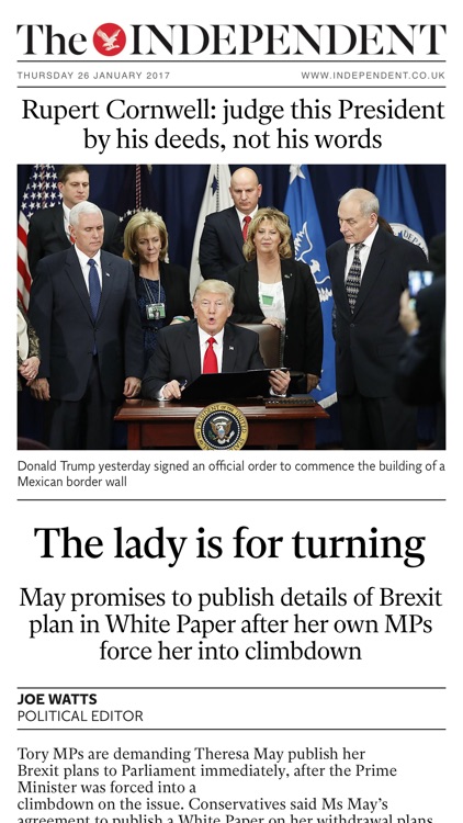 The Independent Daily Edition: UK & World News screenshot-0
