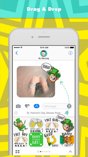 St. Patrick's Day Sticker Pack贴纸，设计：Beejaydel(圖3)-速報App