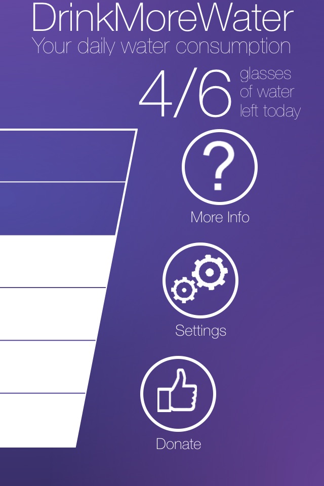 DrinkWaterApp screenshot 2