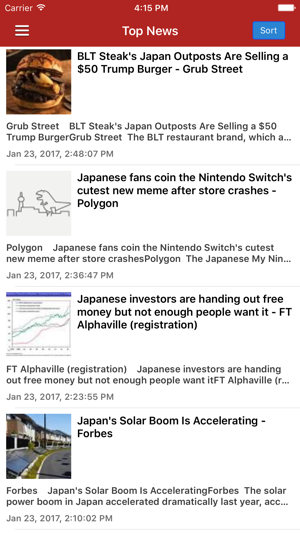 Japanese News in English Pro(圖1)-速報App