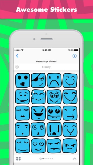 Freddy stickers by NestedApps Stickers(圖1)-速報App