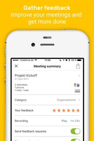 Mia - Smart Meeting Assistant Voice controlled screenshot 4