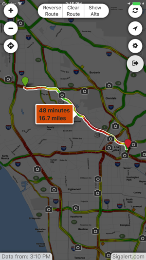 Sigalert Com Live Traffic Reports On The App Store
