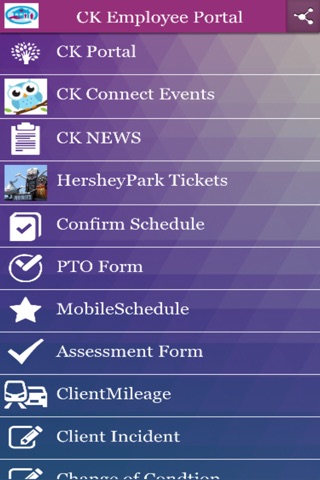 CK Employee Portal screenshot 2