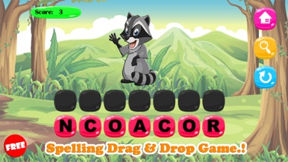 Animal Spelling Words And Vocabulary Free For Kids 1.0 IOS -