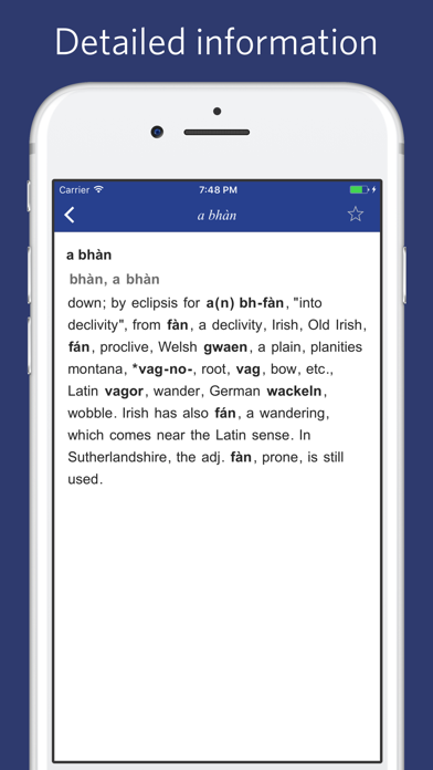 How to cancel & delete Gaelic etymology dictionary from iphone & ipad 2