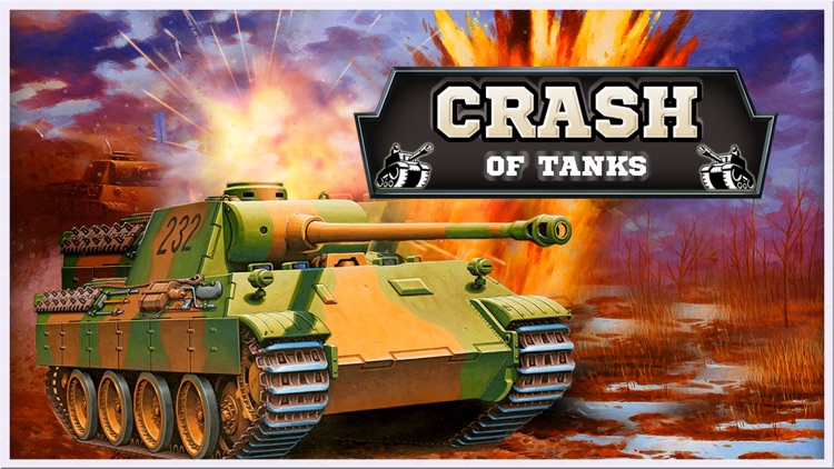 Crash of Tanks - World at Snow Mountains Warfare