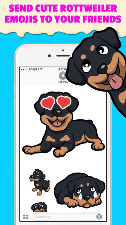 RottyEmoji - Rottweiler Emoji Keyboard & Stickers screenshot-0