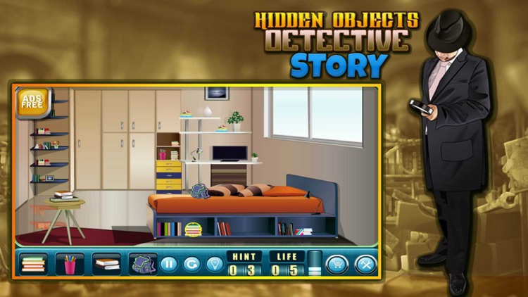 Hidden Objects Detective Story