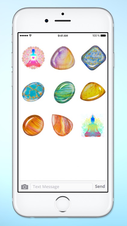 Sacred Chakra and Stones Sticker Pack screenshot-4