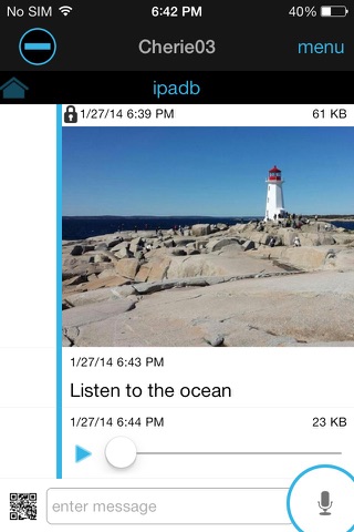surespot encrypted messenger screenshot 2