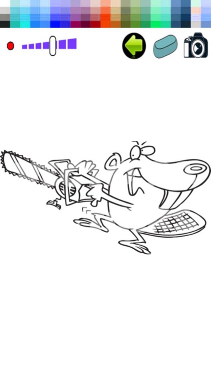 Happy Beavers Color Game For Toddle