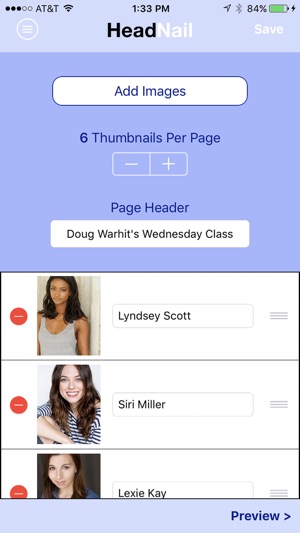 HeadNail - The Headshot Thumbnail Sheet Generator(圖1)-速報App