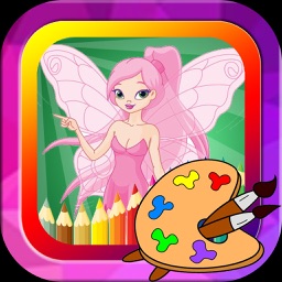 Princess Fairy Tale and Wonderland Coloring page