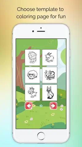 Game screenshot Coloring Page autumn - Zoo Animal for Preschool apk