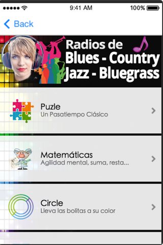Radios de Música Blues Jazz Country & Bluegrass screenshot 2