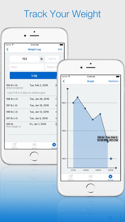Gym Log Plus Lite — Workout and Fitness Tracker screenshot-3