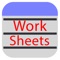 The application is designed to do worksheets in your Ipad / iPhone