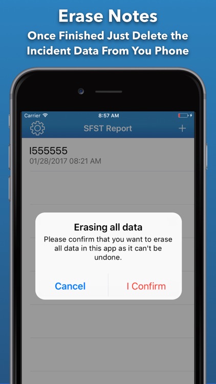 SFST Report - DUI Test Notes for Law Enforcement screenshot-4
