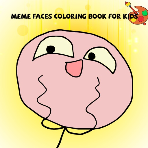 Meme Faces Coloring Book For kids