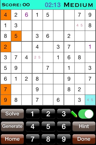 Sudoku - Addictive Fun Sudoku Game!! screenshot 2