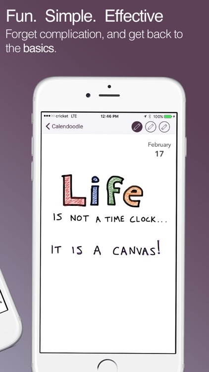 Calendoodle - The Pen & Ink Whiteboard Calendar screenshot-3