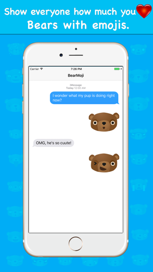 BearMoji - Bear Emoji Keyboard(圖2)-速報App