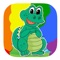 Crocodile Coloring Book Game Kids