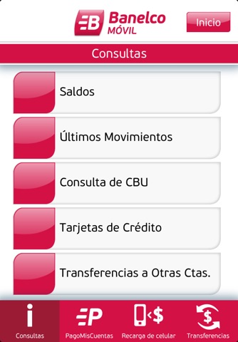 Banelco MÓVIL screenshot 2