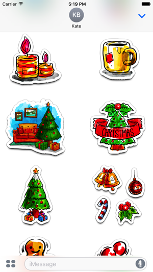 Watercolor Christmas Stickers Vol. 4(圖2)-速報App