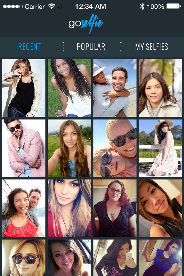 GoSelfie - capture stunning selfies on the go! screenshot 2