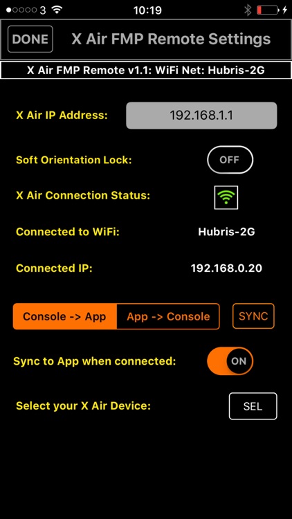 X Air FMP Remote screenshot-3